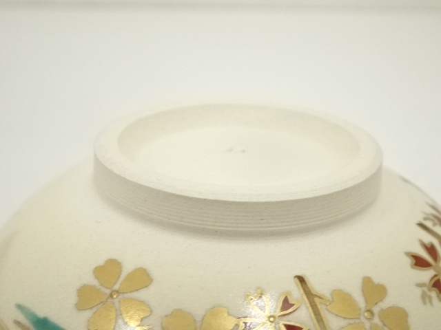 道具 ] - 道具 京焼 東雲窯造 色絵吉野山茶碗（箱付） | ネット